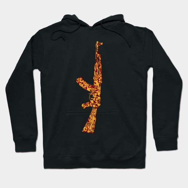 kalashnikov AK 47 Hoodie by Kotolevskiy